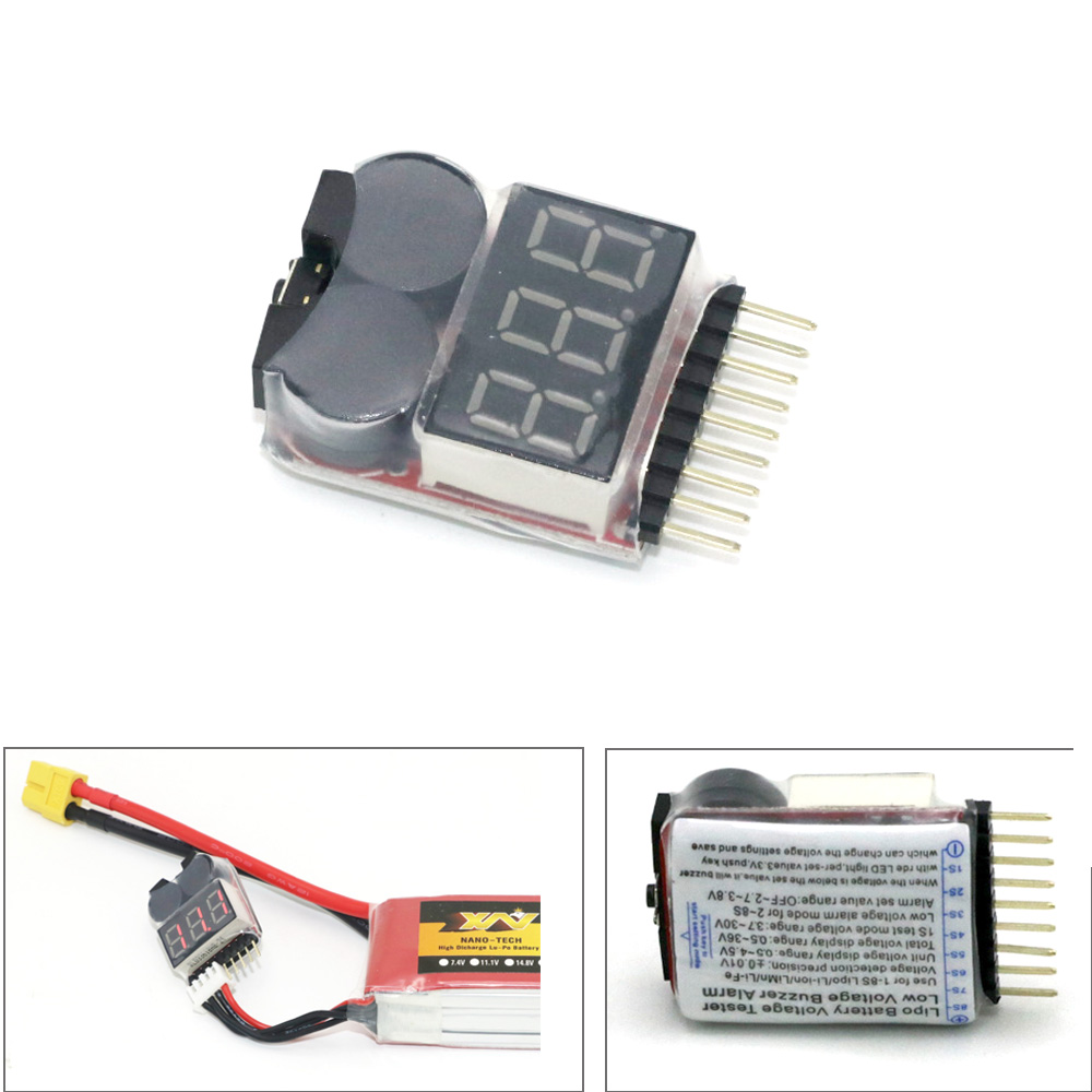 Fpv Drone Bag - Lipo Battery Voltage Tester volt meter