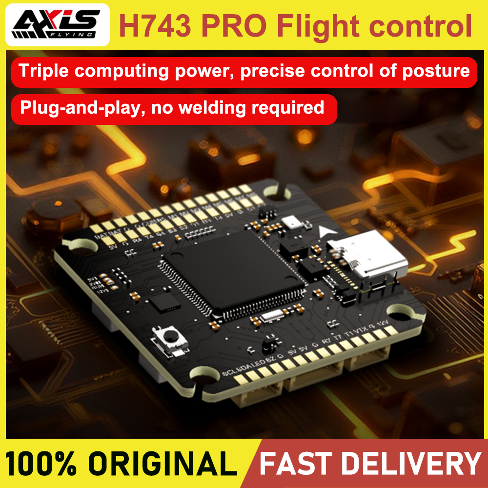 Axisflying H743 PRO Flight Con - Fpv Drone Flight Controller ulasan dan harga