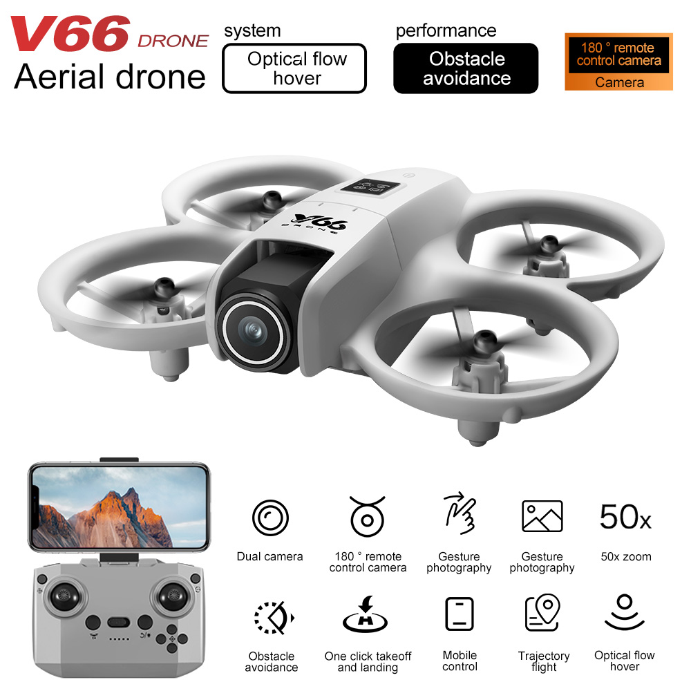 New V66 Mini Drone HD Camera 4 - Fpv Drone Charger ulasan dan harga