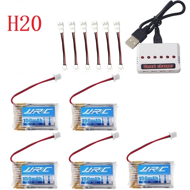 Original JJRC H20 battery 3.7V - Fpv Drone Charger ulasan dan harga