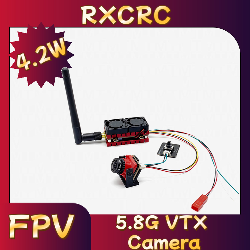 RXCRC 5.8G 48CH 4.2W High Powe - Fpv Drone Camera ulasan dan harga