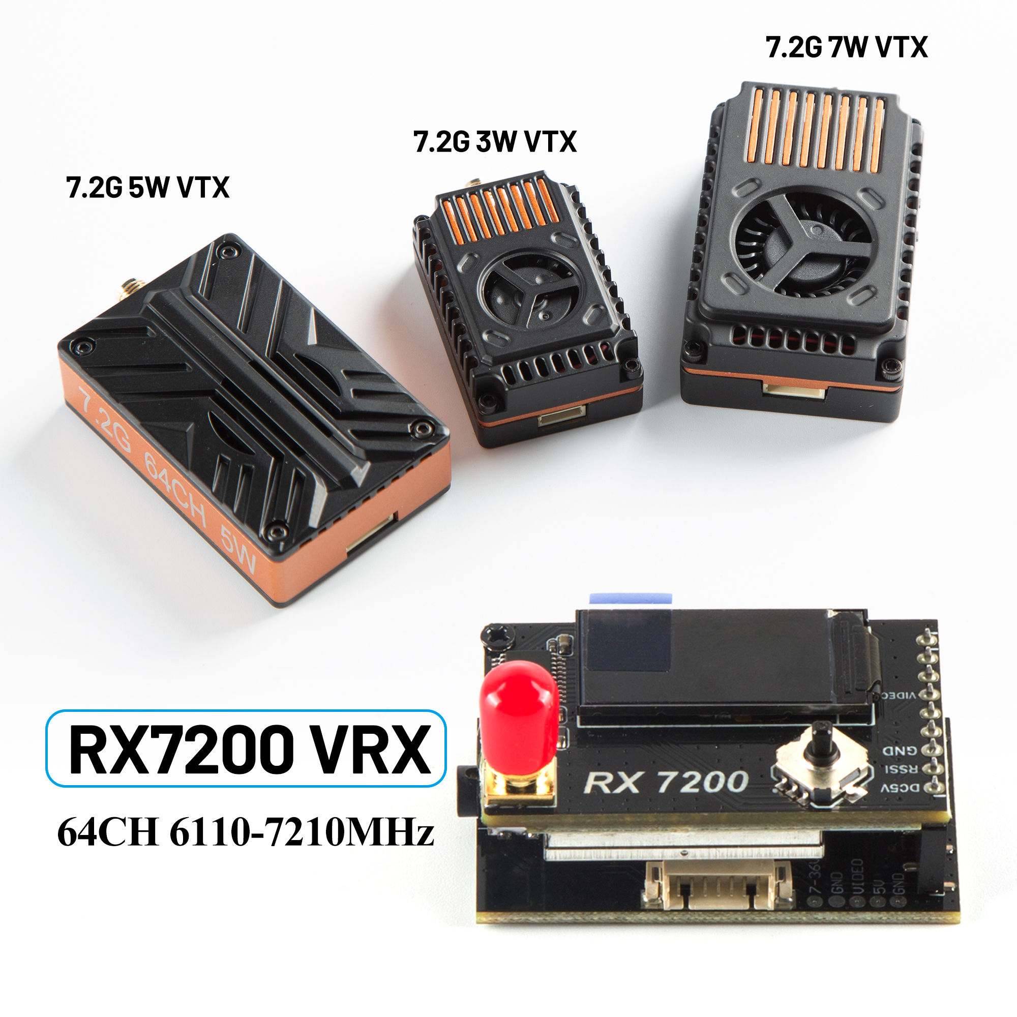 7.2G Video Receiver Module 64- - Fpv Drone Goggles ulasan dan harga