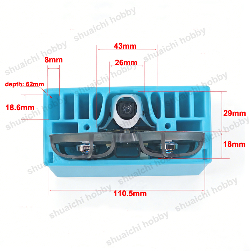 1PCS For BETAFPV Meteor75Pro O - Fpv Drone Bag ulasan dan harga