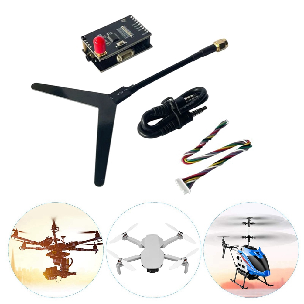 A63T-1.2G 2W VTX+1.2G 1.3G VRX - Fpv Drone Transmitter ulasan dan harga