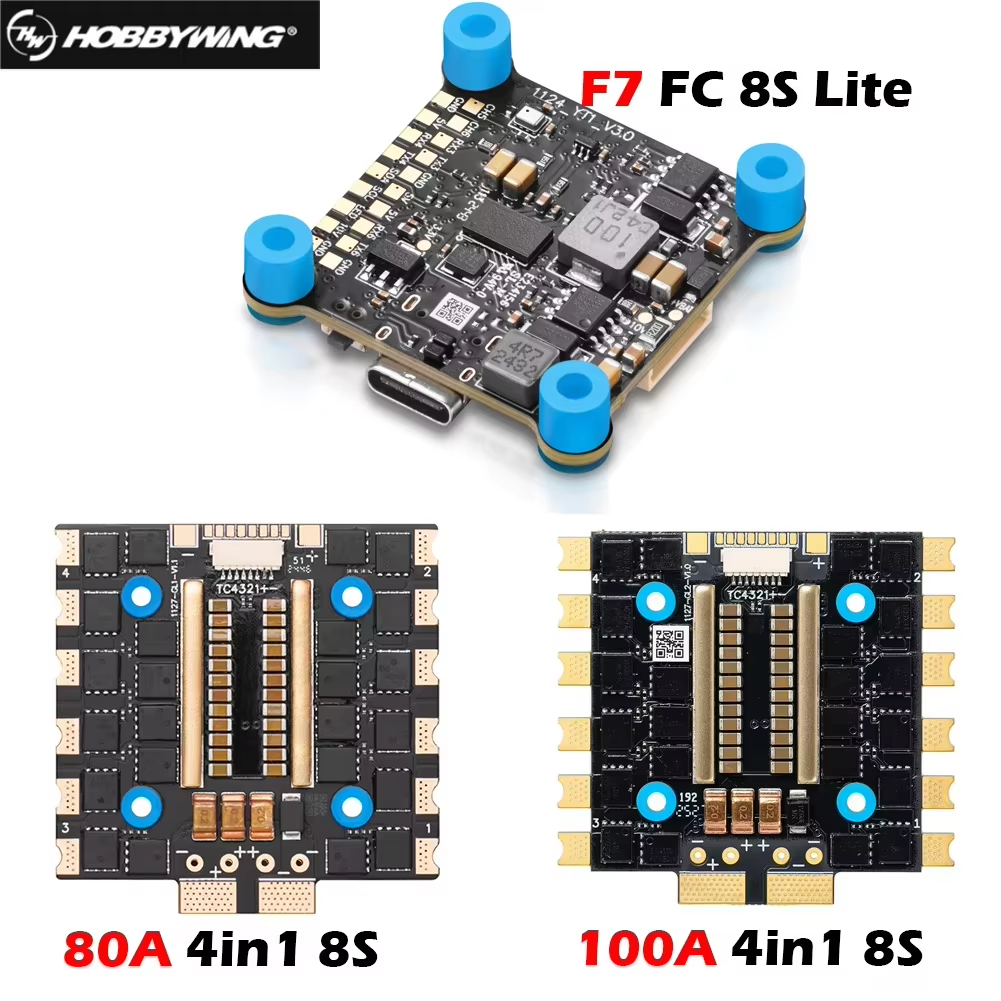 HobbyWing XRotor 80A  100A 4in - Fpv Drone Flight Controller ulasan dan harga