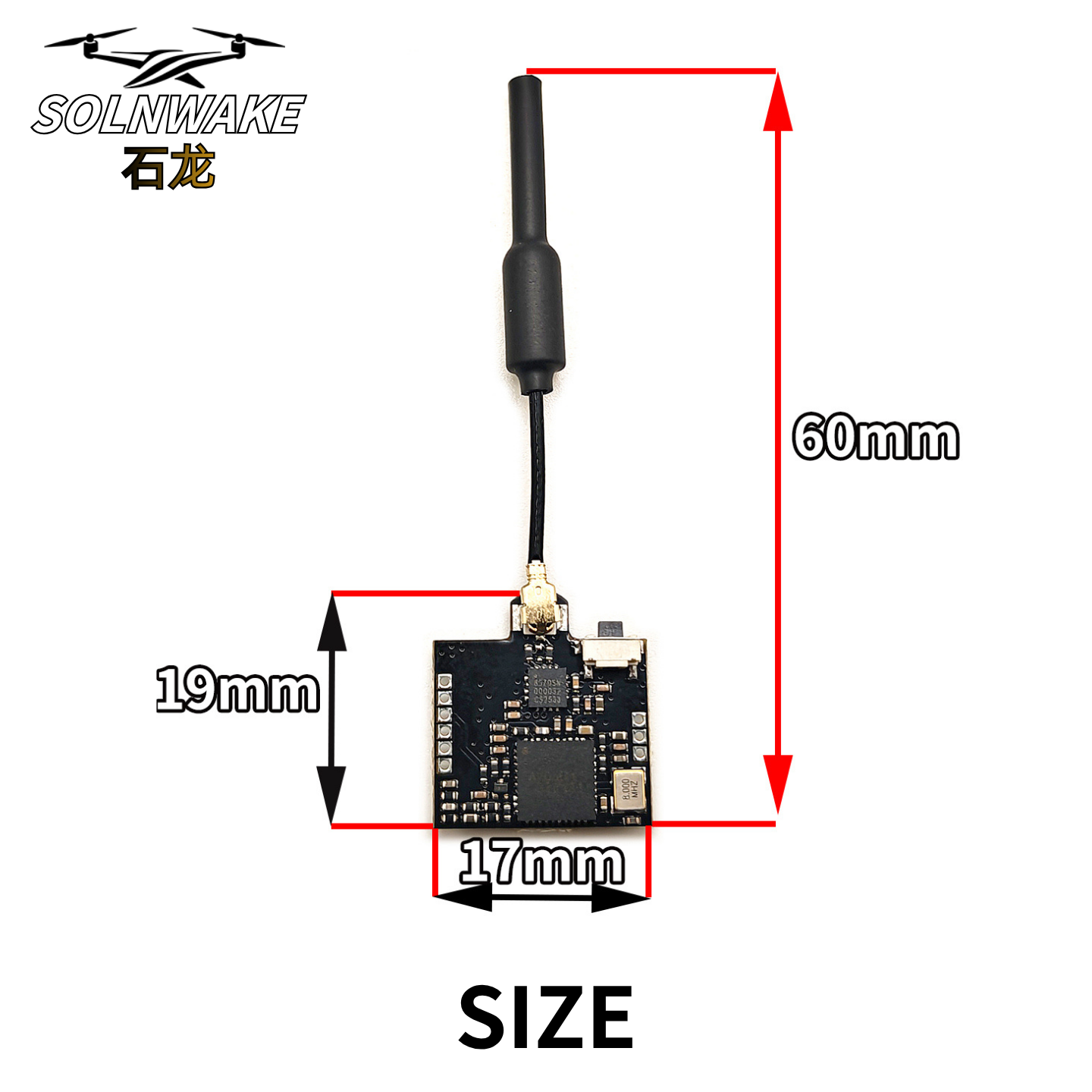 SLONWAKE Nano 5.8G 48CH 200mW  - Fpv Drone Vtx ulasan dan harga
