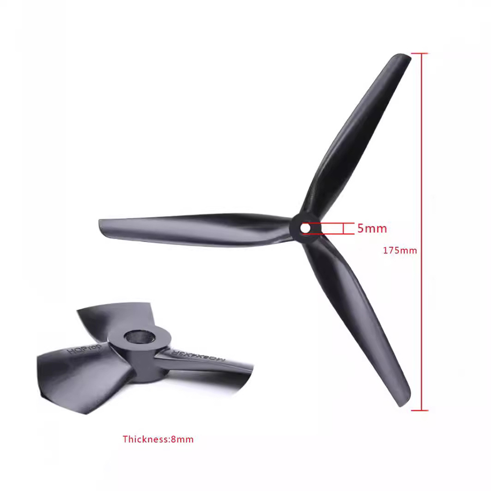 HQprop MacroQuad Prop 8x4x3 CW - Fpv Drone Battery ulasan dan harga