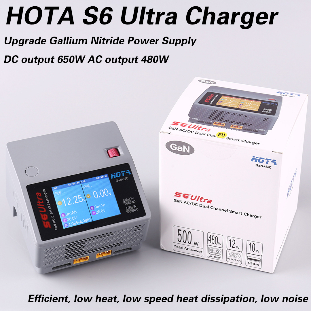 HOTA S6 Ultra Gallium Nitride  - Fpv Drone Charger ulasan dan harga