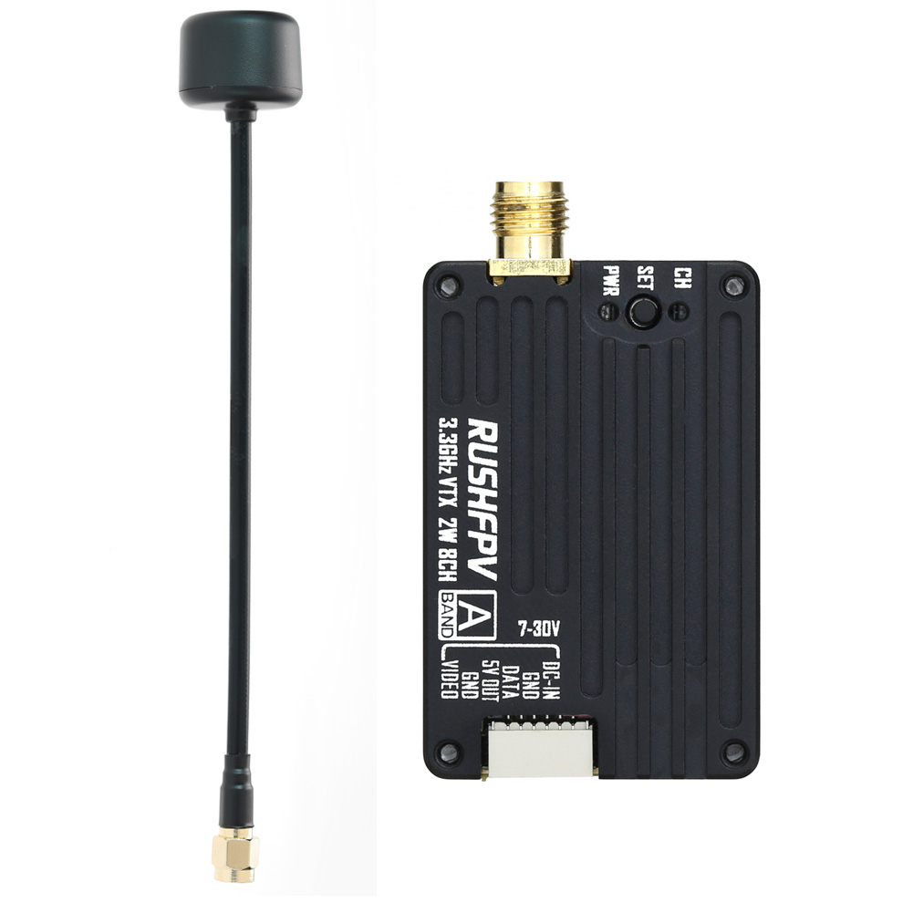 RUSHFPV 3.3G 2W VTX Transmitte - Fpv Drone Transmitter ulasan dan harga