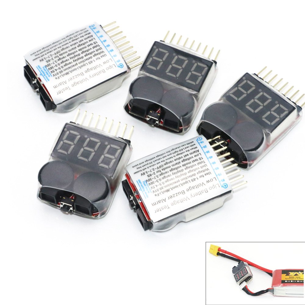 Lipo Battery Voltage Tester vo - Fpv Drone Bag ulasan dan harga