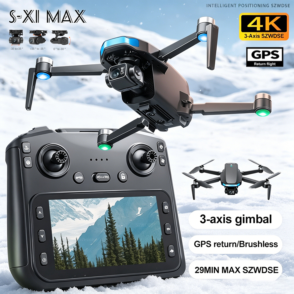 New S-X1 MAX Drone GPS 8K Prof - Fpv Drone Charger ulasan dan harga