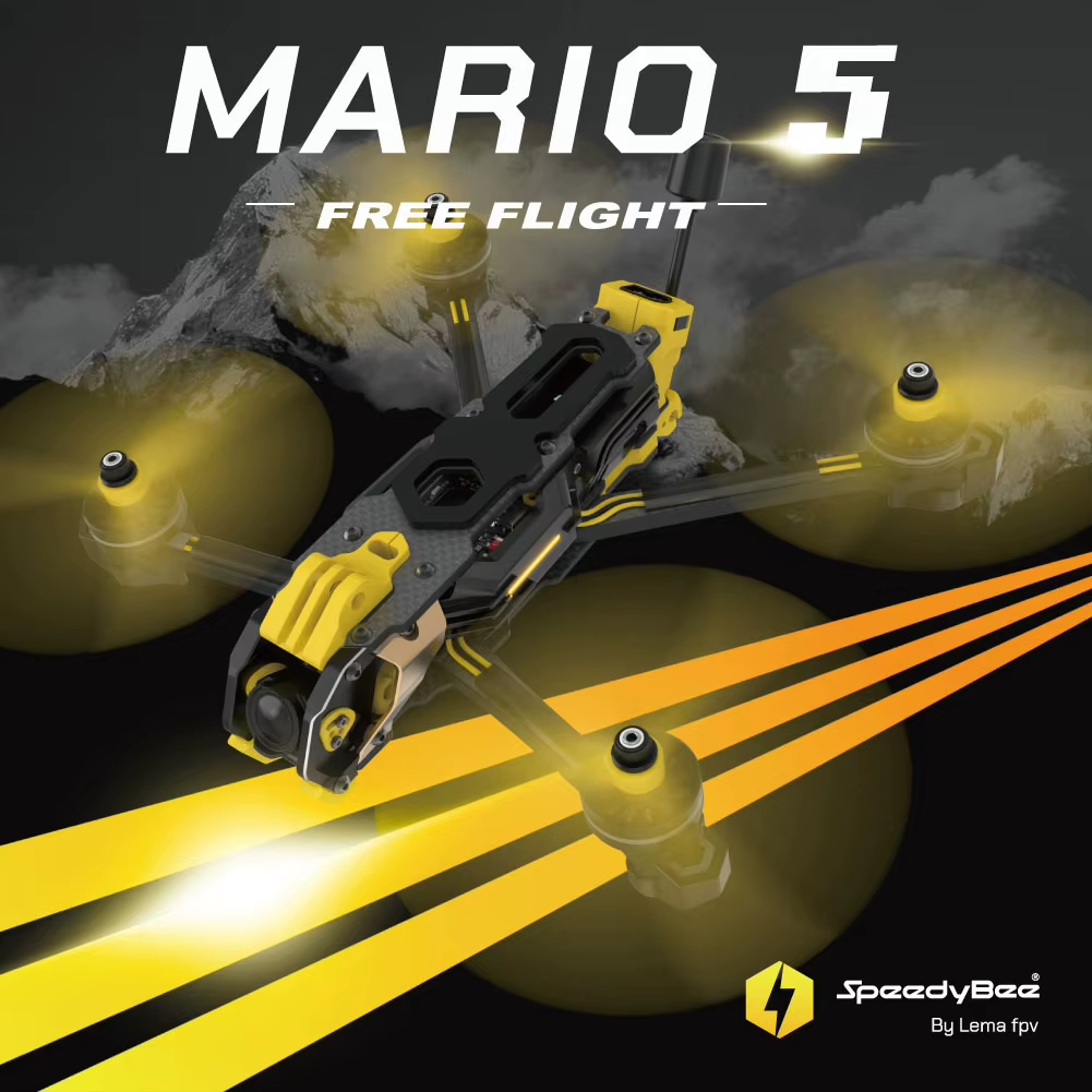 SpeedyBee Mario 5 Frame 5 Inch - Fpv Drone Battery ulasan dan harga